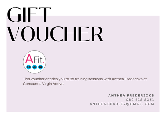 8x Training Sessions Gift Voucher